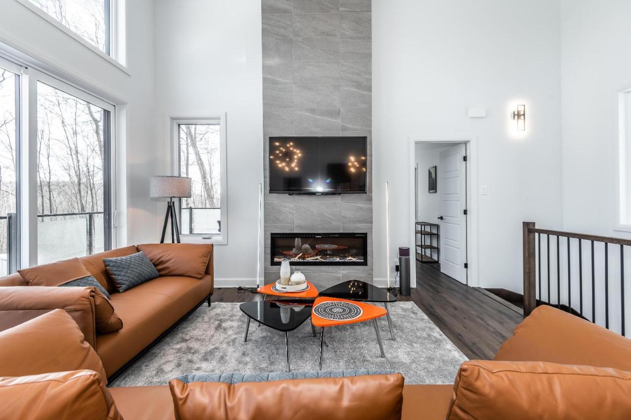 Luxurious Villa Tremblant 4 Bdrs W Hot Tub B5 La Conception Luaran gambar